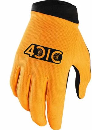 Guantes largos MTB naranja cara
