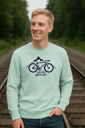 Sudadera Pool Blue Never Give Up